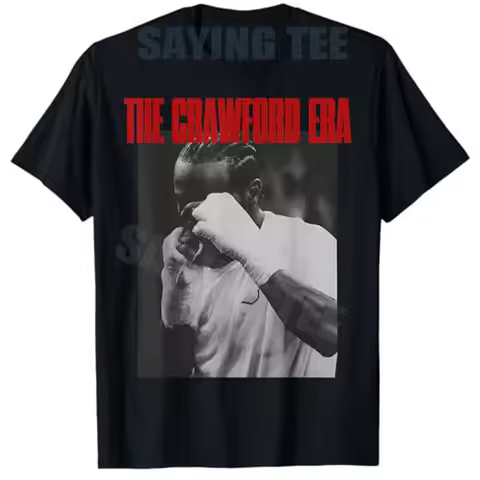 The Crawford Era Funny The Crawford Era Boxing Men Women T-Shirt Crawford Boxing Y2k Graphic Outfit 