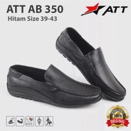 Sepatu Pantofel Pria ATT AB 350 Hitam
