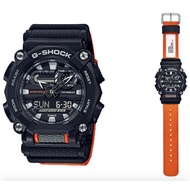 G Shock GA 900 Orange Black GA900 Jam Tangan Lelaki Men watch jam g shock Orange g shock 2021