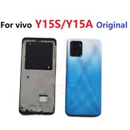Back cover Housing For vivo Y15A Y15S Y15C middle frame front frame