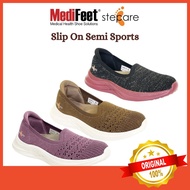 STEPCARE SC2070 Health shoes(Kasut kesihatan) MEDIFEET  健康鞋 Women Slip On Semi Sport medical Arch Su