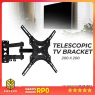 Taffware Telescopic TV Bracket VESA 200 x 200 for 32-55 Inch TV - X-400 Original 99 Square