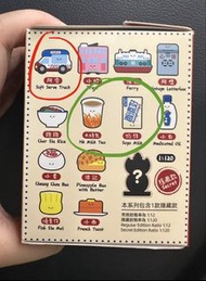 全新 香港寶寶盲盒 雪糕車 換 維他奶/奶茶