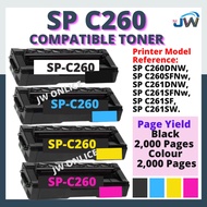SP C261dnw C260S SP C250 Compatible Ricoh Aficio C260DNW C260SFNW C261SFNW SP C261SF C261SW SPC260