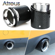 2Pcs Carbon Exhaust Muffler Tip for MINI Cooper jcw F56 F54 F55 R55 R56 R57 R58 R59 R60 R61 F57 F60 