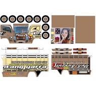 INISIATOR GIGA Truck Papercraft Sheet 1:14 Scale