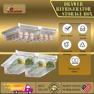 COMPARTMENT Refrigerator Drawer Organizer Transparent Fridge Storage Drawer Fridge Organizer Rack