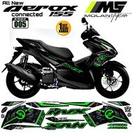 New Aerox Variation Striping Sticker Decal, Yamaha Aerox New, Aerox Decal, Aerox Striping