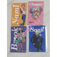 (INSTOCK) Collectible One Piece Ezlink Card - Brook/Sanji/Chopper/Nami