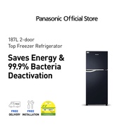 Panasonic 187L 2 Doors Refrigerator NR-BA229PKSG