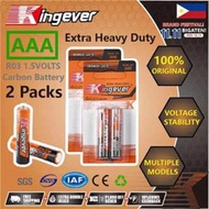 Kingever 20pcs Extra Heavy Duty AAA Battery