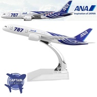 ANA AIRLINES B787-8 16CM DIECAST AEROPLANE MODEL BIRTHDAY GIFT KIDS TOY