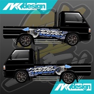 STIKER DECAL SAMPING STRIPPING PICKUP L300 BISA REQUEST