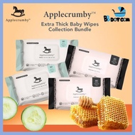 Applecrumby Tissue Basah Bayi Extra Thick Premium Baby Wipes Manuka Honey / Fresh Hydrating Baby Wip