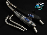 ท่อ TSK ท่อทรงเชงออกซ้าย (ออกซ้าย) Wave110i/เวฟ 125i/ดรีม ซุปเปอร์คัพ/Wave125i LED อะไหล่แต่ง Wave11