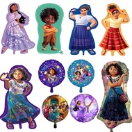 Encanto Birthday Theme Balloons Mirabel Isabella Luisa Dolores Cartoon Balloons Kids Birthday Party 
