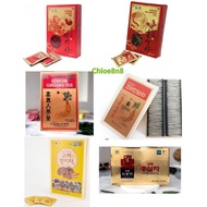 Korean Red Ginseng Tea And Ganoderma Tea Box Of 100 Packs
