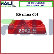 Kệ nhựa để bình chữa cháy ABS cao cấp kệ để bình chữa cháy bình bột 4kg 8kg bình khí CO2 3kg 5kg