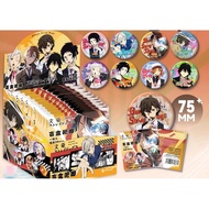 Bungo Stray Dogs BSD Badge Pin + Card 75mm (2)