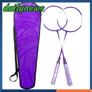[Dailynews] Badminton Racket 2 Player Super Light Split Handle Iron Alloy Badminton Racket Set For Beginner Children