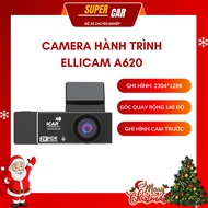 Ellicam A620 Dash Cam ICAR Dash Cam Recording Front Car 12 Months