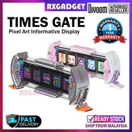 [DIVOOM] Times Gate RGB Pixel Art Informative LED Display Customizable Digital Clock Lighting Decor Social Media Display