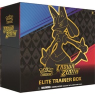 crown zenith elite trainer box etb pokemon cards 12.5