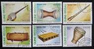 民俗傳統樂器郵票巴拉風琴Balafon幾內亞比索郵票1989年發行發行特價