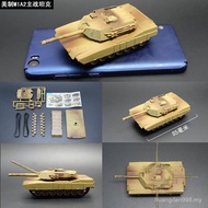 M1A2 Main Battle Tank 4d Assembled Model Military US Army Tank Armored Model 1: 72 Children's Toys