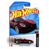 Hot Wheels M Case Mainline '15 Jaguar F-Type Project 7 Scale 1/64 Diecast Vehicle Toy Model