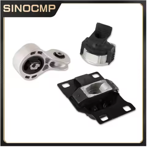 3PCS Engine Motor & Trans Mounts A5322 A2986 A5312 For 2008-2011 Ford Focus 2.0L AT & MT Engine Moun