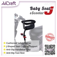 🎁 [SG STOCK] Scooter Baby Seat J Child Kid Safety PMA Secure PMD Front Pillion Ride 🍀