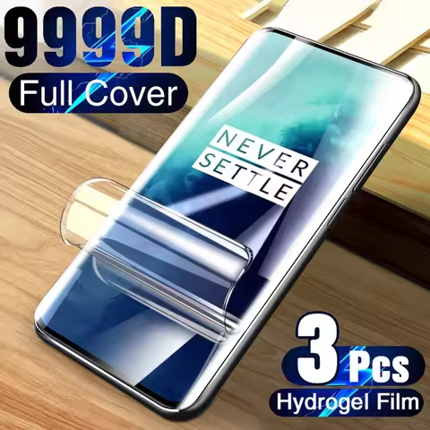 3PCS Hydrogel Film For OnePLus 7T 6T 5T 8T 10 Pro Full Soft Film Screen Protector For OnePLus 7 6 5 