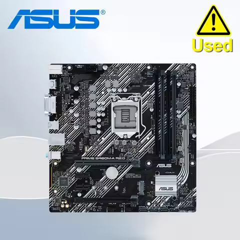 ASUS PRIME B460M-A R2.0 LGA1200 supports AURA SYNC RGB headers, dual M.2, DDR4 Motherboard