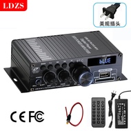 Manufacturer AK380 Digital Power Amplifier 12V Small Bluetooth Professional 2.0 Channel Car Power Am