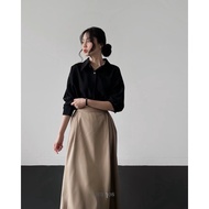 ECINOS - Office Shirt - Black, SM