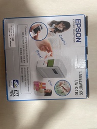 Epson LabelWorks LW-C410 標籤打印機 全新未用過