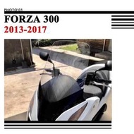 台灣現貨適用Honda Forza 300 擋風 風擋 擋風玻璃 風鏡 導流罩 2013 2014 2015 2016