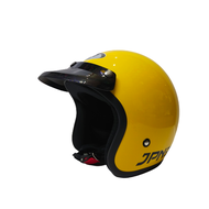 helm bogo jpn kuning glossy helm retro jpn arc original dewasa kuning gloosy