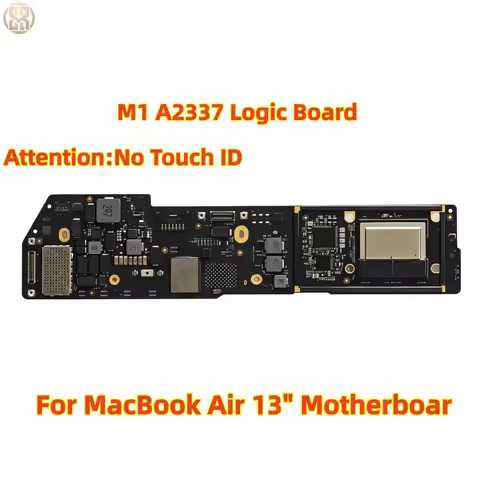 For MacBook Air 13" M1 A2337 Motherboard Logic Board 820-02016-A 2020 Year No Touch ID