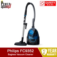 Philips FC9352 Bagless Vacuum Cleaner. PowerPro Compact Series. Power Cyclone 5 Technology. Safety Mark Approved