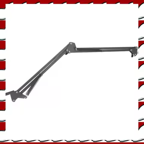 T35C 3X Adjustable Desktop Clamp Suspension Boom Scissor Arm Mount Stand Holder For Logitech Webcam 