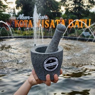Lumpang Lesung Batu Asli 12cm