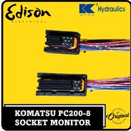 KOMATSU Excavator PC200 PC200-8 Socket Soket Panel Monitor