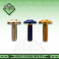 OOKEA MOTORCYCLE HEAD GUARD BOLTS M5X15/M5X20
