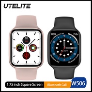UTELITE M33 Smart Watch Woman Man 1.75 inch IWO 14 W506 Bluetooth Call IP68 Waterproof Watches ECG H