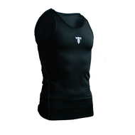 เสื้อรัดกล้ามเนื้อ เสื้อกล้าม สีดำ THATA Cool Compression Vest เสื้อกล้ามบอดี้ฟิต เสื้อรัดรูป Body f