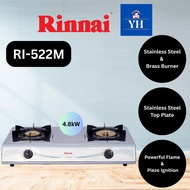 RINNAI 4.8kW Mega Burner Gas Stove RI-522M