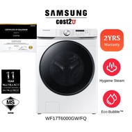 [Seller Delivery] Samsung 17KG Front Load Washer (2022) | WF17T6000GW/FQ (Washing Machine Top Loader Mesin Basuh 洗衣机)