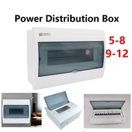 8 Ways Electrical Distribution Box Distribution Protection Box Surface Mounted Circuit Breaker